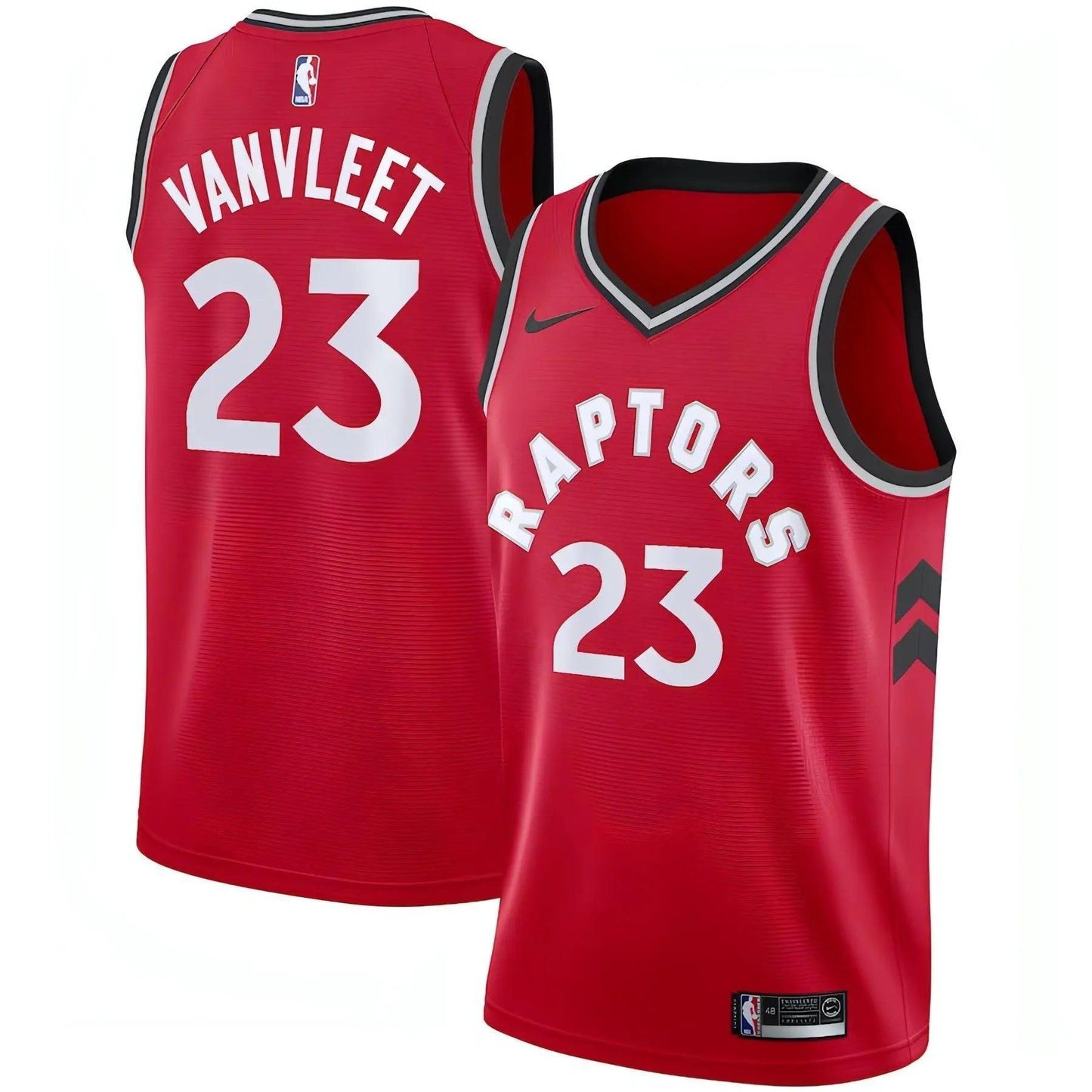 Men's Nike Fred VanVleet Red Toronto Raptors - 2019/20 - UnitedStatesTesting